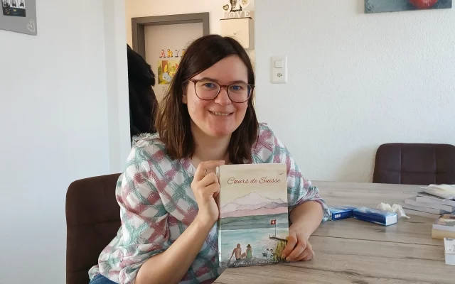 Charlene Kobel embarque ses lecteurs à bord du Jura Express