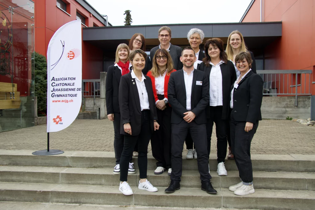 Une image d'archive du Championnat jurassien de gymnastique, datée de 2018.