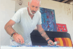 Angelo Olivia, 15 ans de peinture entre héritage, passion et liberté