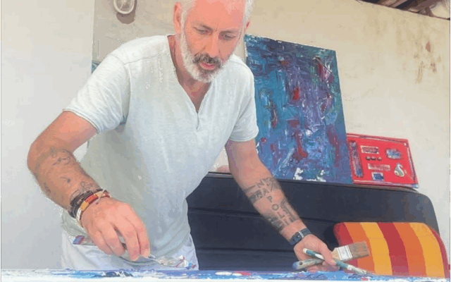 Angelo Olivia, 15 ans de peinture entre héritage, passion et liberté