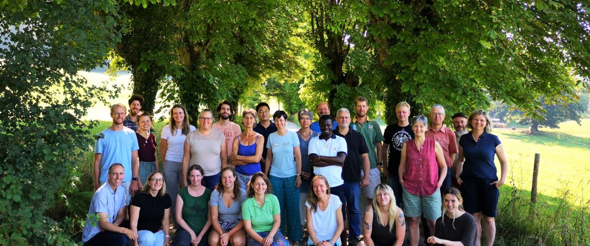 © CABI, une photo d’équipe pour l'article + un mini portrait pour l'encadré