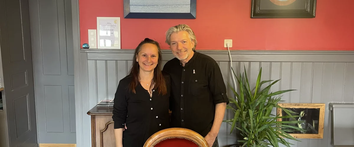 Kerem Maurer et Anna Grubenmann ont ouvert le Café SavouArt début avril.